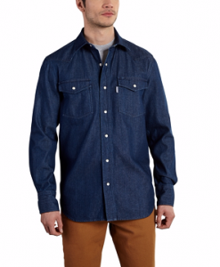 Carhartt Men's Ironwood Denim Work Shirt