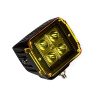 Race Sport Street Series 3x3" 16W 4-LED CREE Cube Spot Light w/ Amber Cover