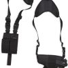 Bulldog Deluxe Shoulder Harness w/ Holster (Horizontal) & Ammo Pouch