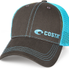 Costa Del Mar Neon Trucker Twill Hat