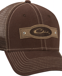 Drake Riveted Logo Mesh Back Cap