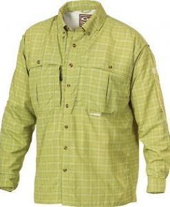 Drake Men's Long Sleeve Wingshooter's Plaid Sun Shirt