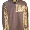 Heybo Men's Heathered Quarter-Zip