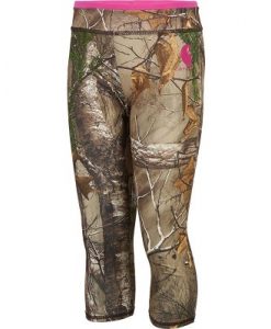 Carhartt Girls' Camo Capri Legging