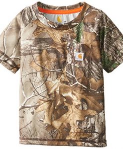 Carhartt Boy's Force Camo Pocket Tee,