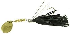 HILDEBRANDT SNAGLESS SALLY SPINNERBAIT GOLD BLACK