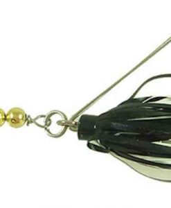 HILDEBRANDT SNAGLESS SALLY SPINNERBAIT GOLD BLACK WHITE