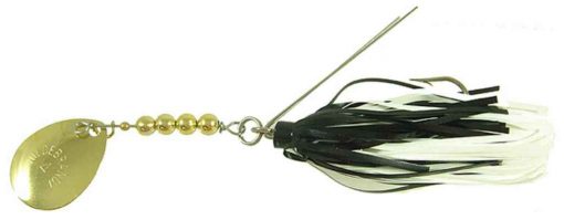 HILDEBRANDT SNAGLESS SALLY SPINNERBAIT GOLD BLACK WHITE