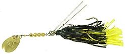 HILDEBRANDT SNAGLESS SALLY SPINNERBAIT GOLD BLACK YELLOW