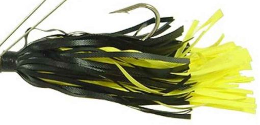 HILDEBRANDT SNAGLESS SALLY SPINNERBAIT NICKEL BLACK YELLOW