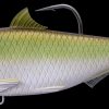 LIVETARGET THREADFIN SWIM BAIT GREEN BRONZE