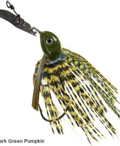 ZMAN WEEDLESS CHATTERBAIT PROJECT Z DARK GREEN PUMPKIN