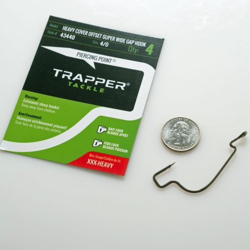 TRAPPER HEAVY COVER OFFSET SUPER WIDE GAP HOOK 4