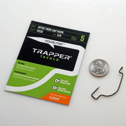 TRAPPER OFFSET WIDE GAP HOOK 3