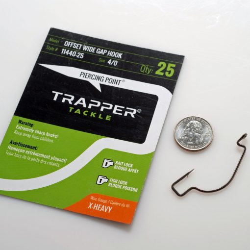 TRAPPER OFFSET WIDE GAP HOOK 4