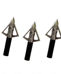 TruGlo Titanium X Fixed Crossbow Broadheads 4- Blade 100 Gr., 3 Pk.