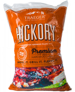 Traeger Hickory BBQ Hardwood Pellets 20 Lb.