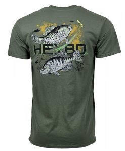 Heybo Men's Crappie Short Sleeve Tee Shirt