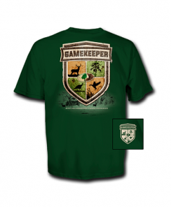 GameKeeper Logo T-Shirt/Rusty Shield