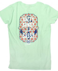 Calcutta Ladies Salty, Sandy, Sassy T-Shirt