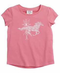 Carhartt Girls' Toddler Aztec Horse Tee