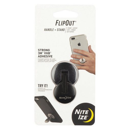 Nite Ize Flipout Hand+Stand; Black