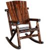 Leigh Country Char-Log Single Rocker #TX 93860