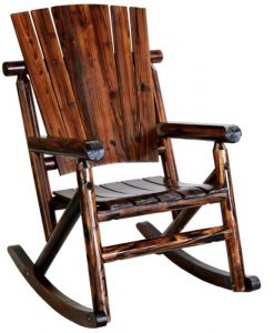 Leigh Country Char-Log Single Rocker #TX 93860