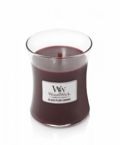 Black Plum Cognac WoodWick Candle 10 oz.