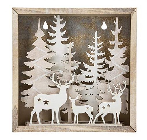 Ganz Laser Cut Light Up Box Plaque - Large #EX28674