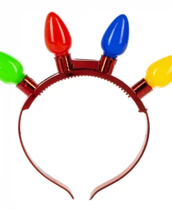 Ganz Light Up Christmas Light Bulb Headband #EX26910