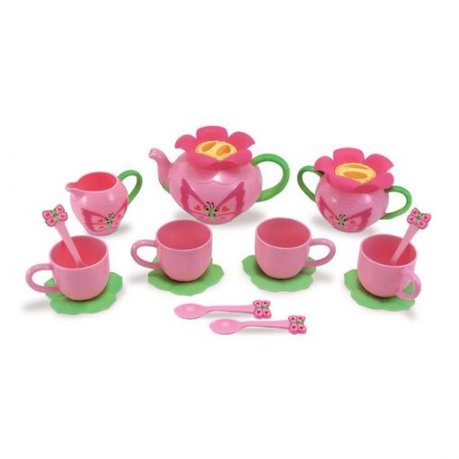 Melissa & Doug Bella Butterfly Pretend Play Tea Set