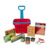 Melissa & Doug Fill & Roll Grocery Basket Play Set