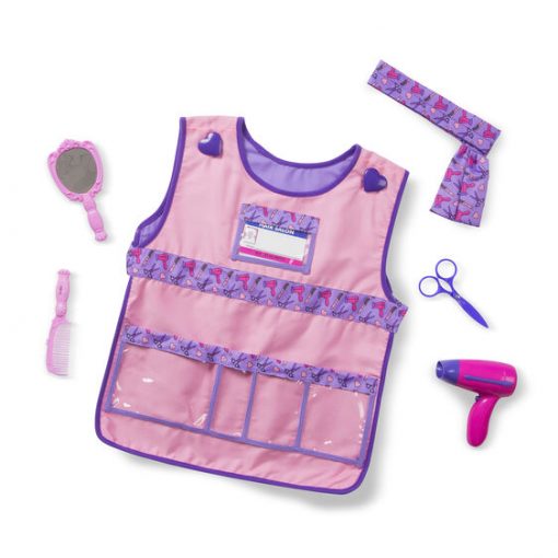 Melissa & Doug Hair Stylist Role Play Costume Set