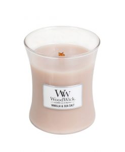 WoodWick Vanilla & Sea Salt Medium Candle