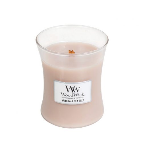 WoodWick Vanilla & Sea Salt Medium Candle