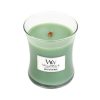 WoodWick White Willow Moss Medium Candle