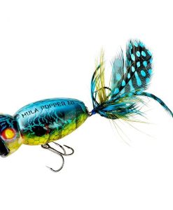 Arbogast Hula Popper 2 3/8 Oz Blue Kill #G761-537