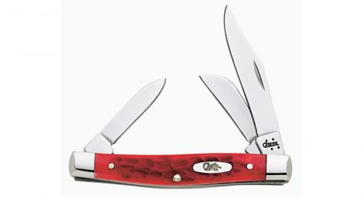 Case Knife Dark Red CV Medium Stockman #C06981