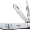 Case Mini Trapper White Knife