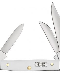 Case Stockman White Knife