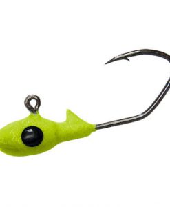 Gene Larew Lures Crappie Pro 1/16 Oz Sickle Jig Chartreuse #116OBS6310