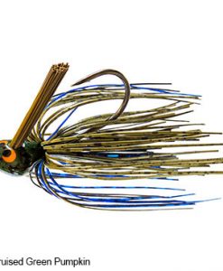 Z-Man CrossEyeZ Flipping Jig 3/8 oz. - Bruised Green Pumpkin #CEFL3808