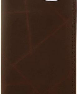 Zep-Pro Auburn Tigers Brown Wrinkle Leather Roper Wallet #UAUIWT4PBBLBRW