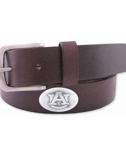 Zep-Pro Men's Leather Concho Belt - Auburn