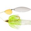 War Eagle Tandem Willow 1/2 oz. Spinnerbait - White Chartreuse