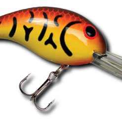 Bandit 300 Series 2' Crankbait 3/8 Oz Spring Crawfish And Yellow #BDT326