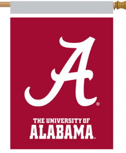 Briarwood Lane Alabama Crimson Tide NCAA House Flag #HFBL-H01075