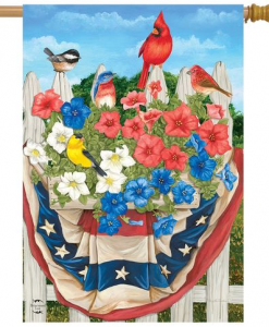 Briarwood Lane American Birds House Flag #HFBL-H01290