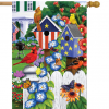 Briarwood Lane American Garden Birds House Flag #HFBL-H01232